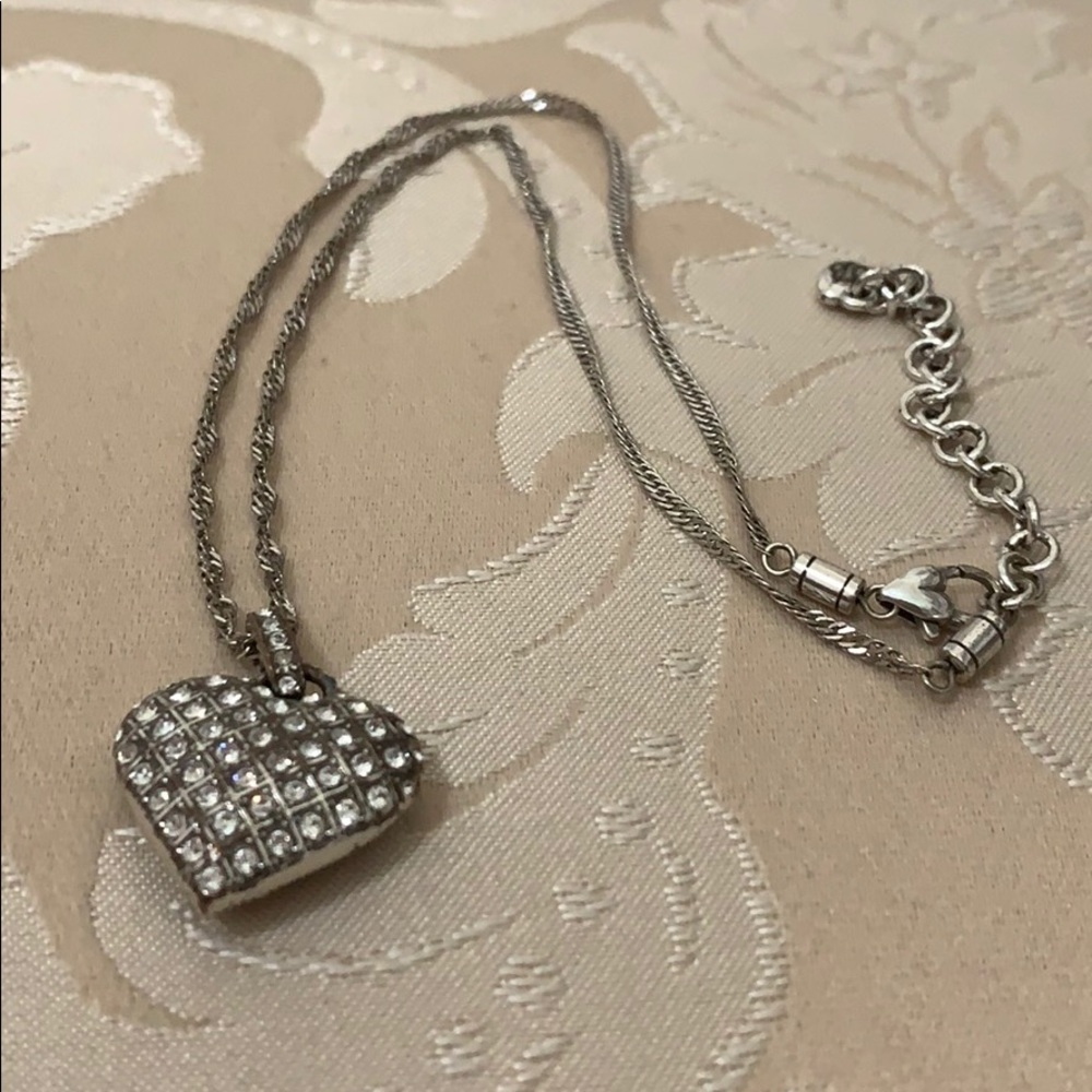 Brighton Silver Heart Necklace
